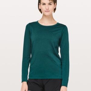 Lululemon Swiftly LS - Teal - 8